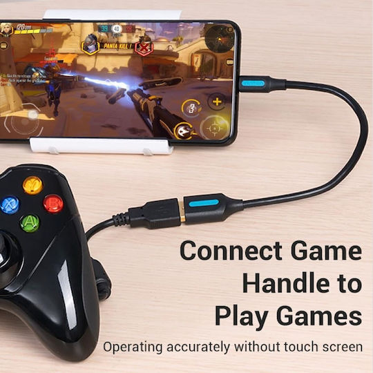 Vention 8-in-1 USB-C Docking Station με HDMI 4K PD Ethernet Γκρι