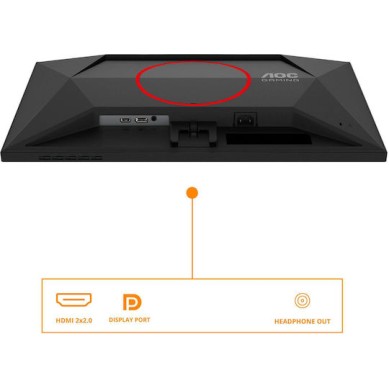 AOC 24G4HRE IPS HDR Gaming Monitor 23.8