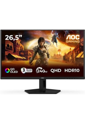 AOC Q27G41ZDF QD-OLED HDR Gaming Monitor 25.6