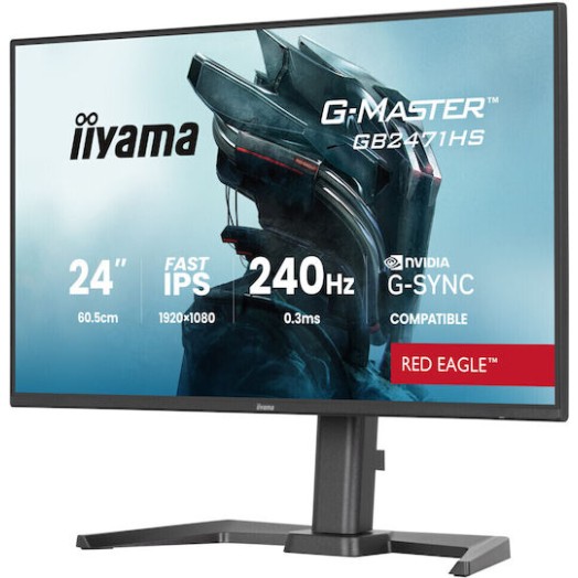 Iiyama G-Master Red Eagle IPS HDR Monitor 23.8