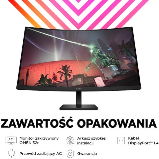 HP OMEN 32c VA HDR Curved Gaming Monitor 31.5