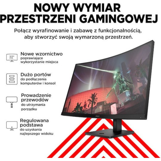 HP OMEN 32c VA HDR Curved Gaming Monitor 31.5