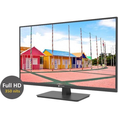AG Neovo Monitor Συστημάτων CCTV Μαύρο MONNEOSEC0026