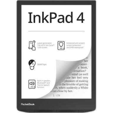 Pocketbook InkPad 4 με Οθόνη Αφής 7.8