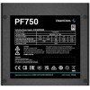 Deepcool PF750 750W Μαύρο Τροφοδοτικό Υπολογιστή Full Wired 80 Plus Standard