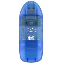 Esperanza TA101 Card Reader USB 2.0 για SD Μπλε