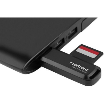 Natec Scarab 2 Card Reader USB 3.0 για SD/microSD