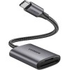 Ugreen CM401 Card Reader Type-C για SD/microSD Γκρι