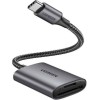 Ugreen CM401 Card Reader Type-C για SD/microSD Γκρι