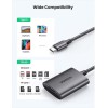 Ugreen CM401 Card Reader Type-C για SD/microSD Γκρι