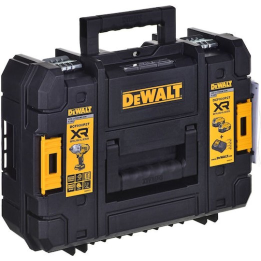 Dewalt Brushless Μπουλονόκλειδο Μπαταρίας 18V 2x5Ah με Υποδοχή 1/2