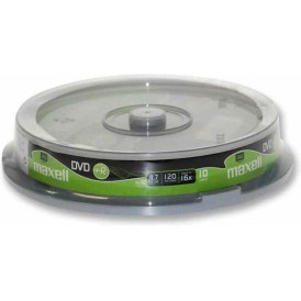 Maxell Εγγράψιμα DVD+R 16x 4.7GB Cake Box 10τμχ