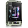Thermaltake The Tower 300 Micro Tower Κουτί Υπολογιστή με Πλαϊνό Παράθυρο και RGB Φωτισμό Matcha Green