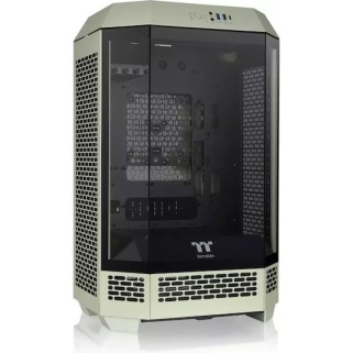Thermaltake The Tower 300 Micro Tower Κουτί Υπολογιστή με Πλαϊνό Παράθυρο και RGB Φωτισμό Matcha Green