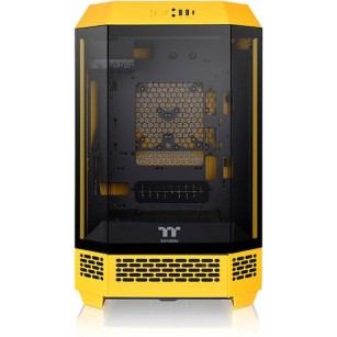 Thermaltake The Tower 300 Bumblebee Gaming Micro Tower Κουτί Υπολογιστή με Πλαϊνό Παράθυρο Κίτρινο