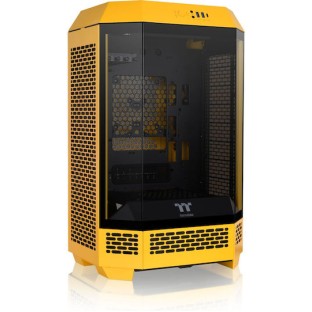 Thermaltake The Tower 300 Bumblebee Gaming Micro Tower Κουτί Υπολογιστή με Πλαϊνό Παράθυρο Κίτρινο