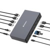 Verbatim CDS-17 USB-C Docking Station με HDMI/DisplayPort 4K PD Ethernet Μαύρο