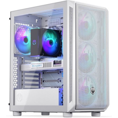 Endorfy Arx 500 ARGB Gaming Midi Tower Κουτί Υπολογιστή Λευκό