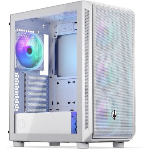 Endorfy Arx 500 ARGB Gaming Midi Tower Κουτί Υπολογιστή Λευκό