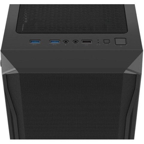 Natec Fury Shobo SH4F Gaming Midi Tower Κουτί Υπολογιστή με Πλαϊνό Παράθυρο Μαύρο