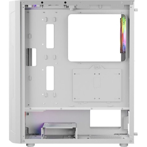 Logic Aramis ARGB Gaming Midi Tower Κουτί Υπολογιστή με Πλαϊνό Παράθυρο Λευκό