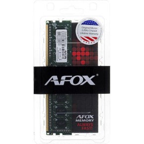 Afox DDR3L με Module 1x8GB και Ταχύτητα 1600 για Desktop