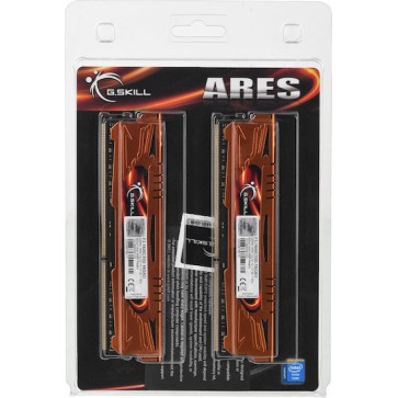 G.Skill Ares DDR3 16GB RAM με 2x8GB Modules και Ταχύτητα 1600 για Desktop