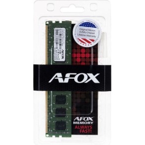 Afox DDR3 με Module 1x8GB και Ταχύτητα 1333 για Desktop