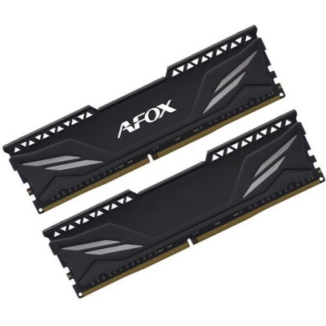 Afox Black Heatsink DDR4 32GB RAM με 2x16GB Modules και Ταχύτητα 3200 για Desktop