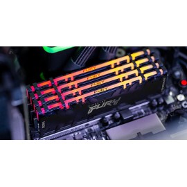 Kingston FURY Renegade RGB DDR4 16GB RAM με 2x8GB Modules και Ταχύτητα 4000 για Desktop