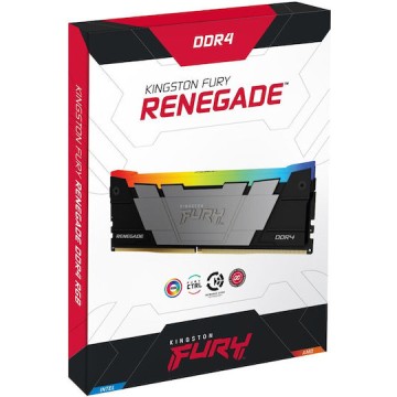 Kingston Fury Renegade Rgb DDR4 με Module 1x16GB και Ταχύτητα 3200 για Desktop