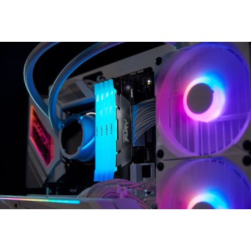 Kingston Fury Renegade Rgb DDR4 με Module 1x16GB και Ταχύτητα 3200 για Desktop
