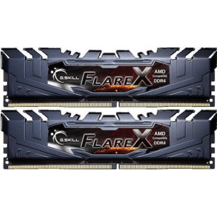 G.Skill Flare X DDR4 32GB RAM με 2x16GB Modules και Ταχύτητα 3200 για Desktop