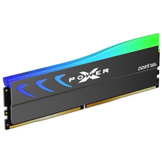 Silicon Power Storm RGB DDR5 με Module 1x32GB και Ταχύτητα 6000 για Desktop