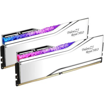G.Skill Trident Z5 Royal Neo EXPO DDR5 64GB RAM με 2x32GB Modules και Ταχύτητα 6000 για Desktop