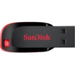 Sandisk Cruzer Blade 128GB USB 2.0 Stick Μαύρο