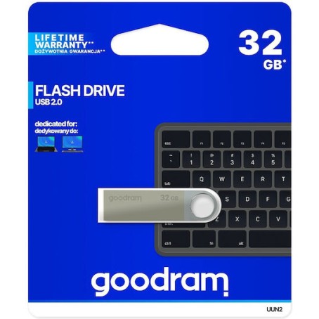 GoodRAM 32GB USB 2.0 Stick Μαύρο