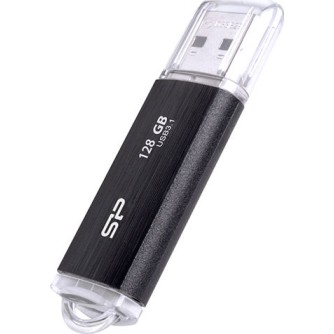Silicon Power Blaze B02 128GB USB 3.1 Stick Μαύρο