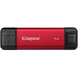 Kingston 1TB USB 3.2 SSD Stick με σύνδεση USB-C & USB-A Κόκκινο