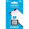 Kioxia EXCERIA microSDXC 64GB U1 UHS-I 100MB/s με αντάπτορα