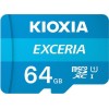 Kioxia EXCERIA microSDXC 64GB U1 UHS-I 100MB/s με αντάπτορα