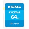 Kioxia EXCERIA microSDXC 64GB U1 UHS-I 100MB/s με αντάπτορα