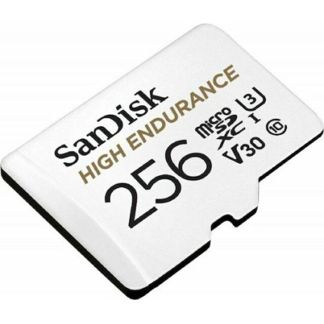 Sandisk High Endurance microSDXC 256GB U3 V30 UHS-I με αντάπτορα