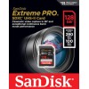 Sandisk Extreme PRO SDXC 128GB U3 V60 UHS-II με αντάπτορα