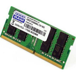 GoodRAM DDR4 με Module 1x16GB και Ταχύτητα 2666 για Laptop