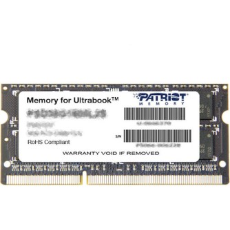 Patriot DDR3L με Module 1x8GB και Ταχύτητα 1600 για Laptop