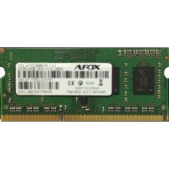 Afox DDR4 με Module 1x16GB και Ταχύτητα 2666 για Laptop