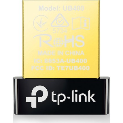 TP-LINK UB400 v1 USB Bluetooth 4.0 Adapter με Εμβέλεια 10m