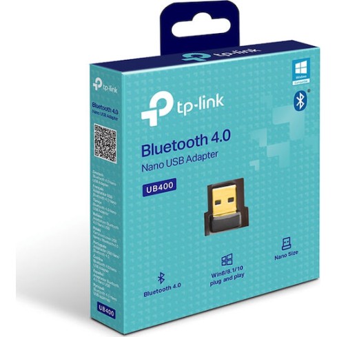 TP-LINK UB400 v1 USB Bluetooth 4.0 Adapter με Εμβέλεια 10m