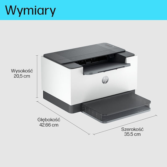 HP LaserJet M209d Ασπρόμαυρος Εκτυπωτής 8J9L0F